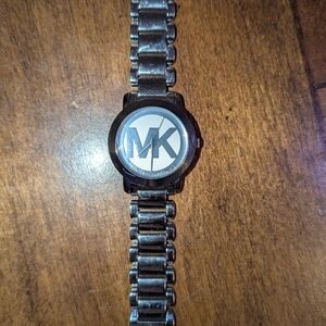 Michael Kors Metallic Silver Bracelet Watch
